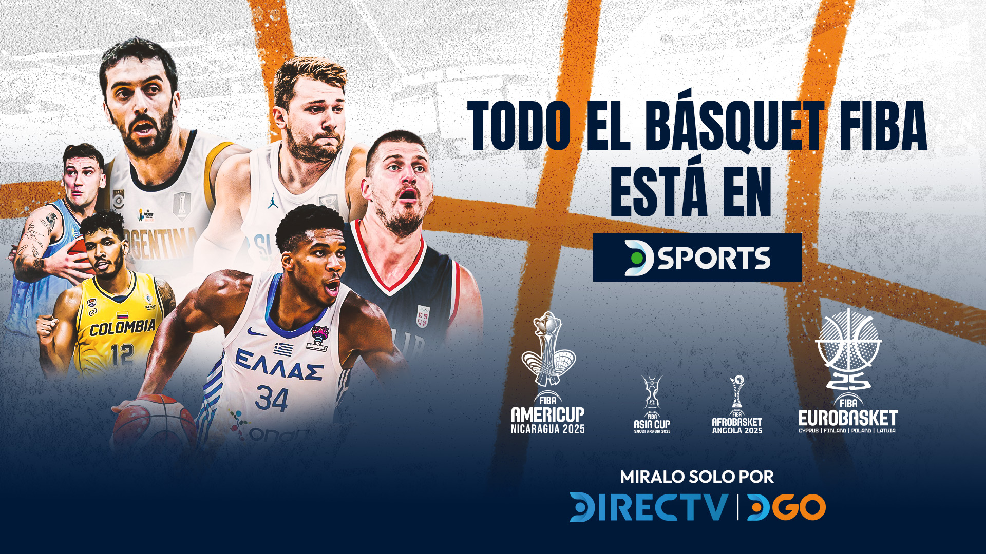 Cuándo y dónde ver todos los partidos de la Americup y Eurobasket