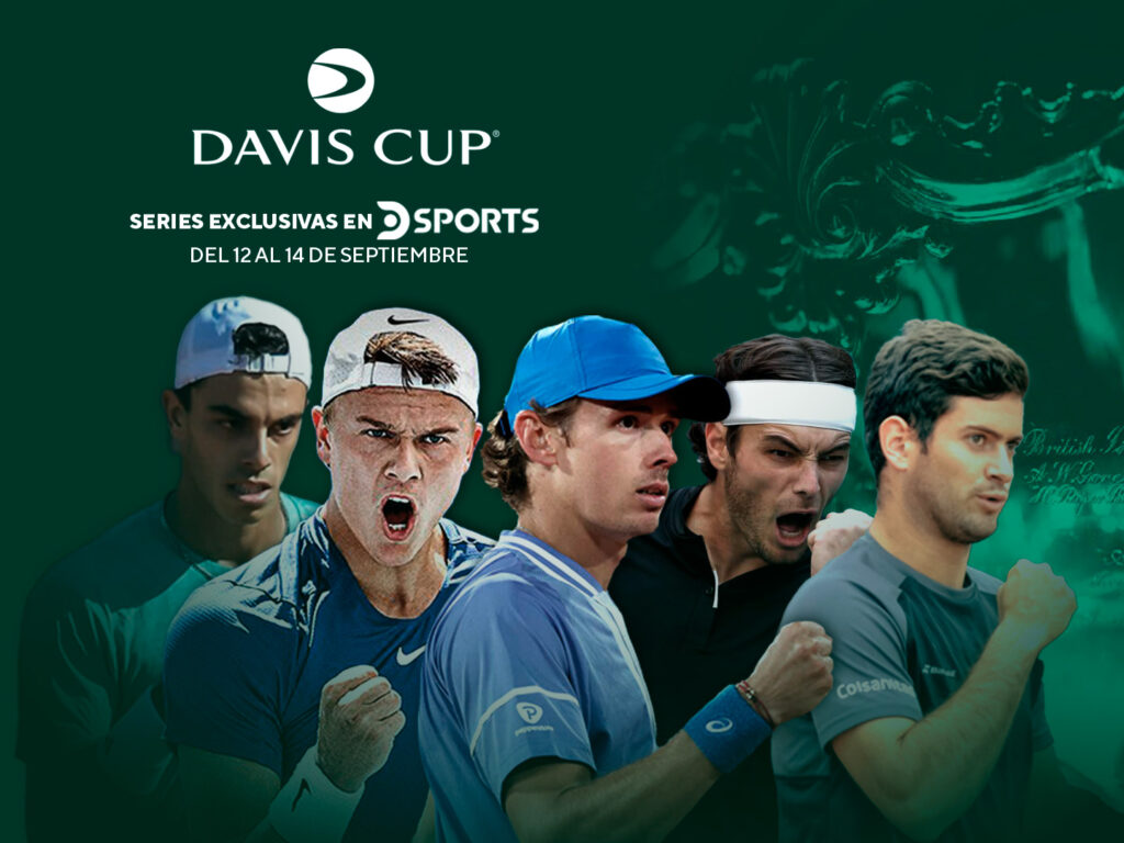 DIRECTV y DGO transmitirán la clasificación a la Fase Final de la Copa Davis 2025