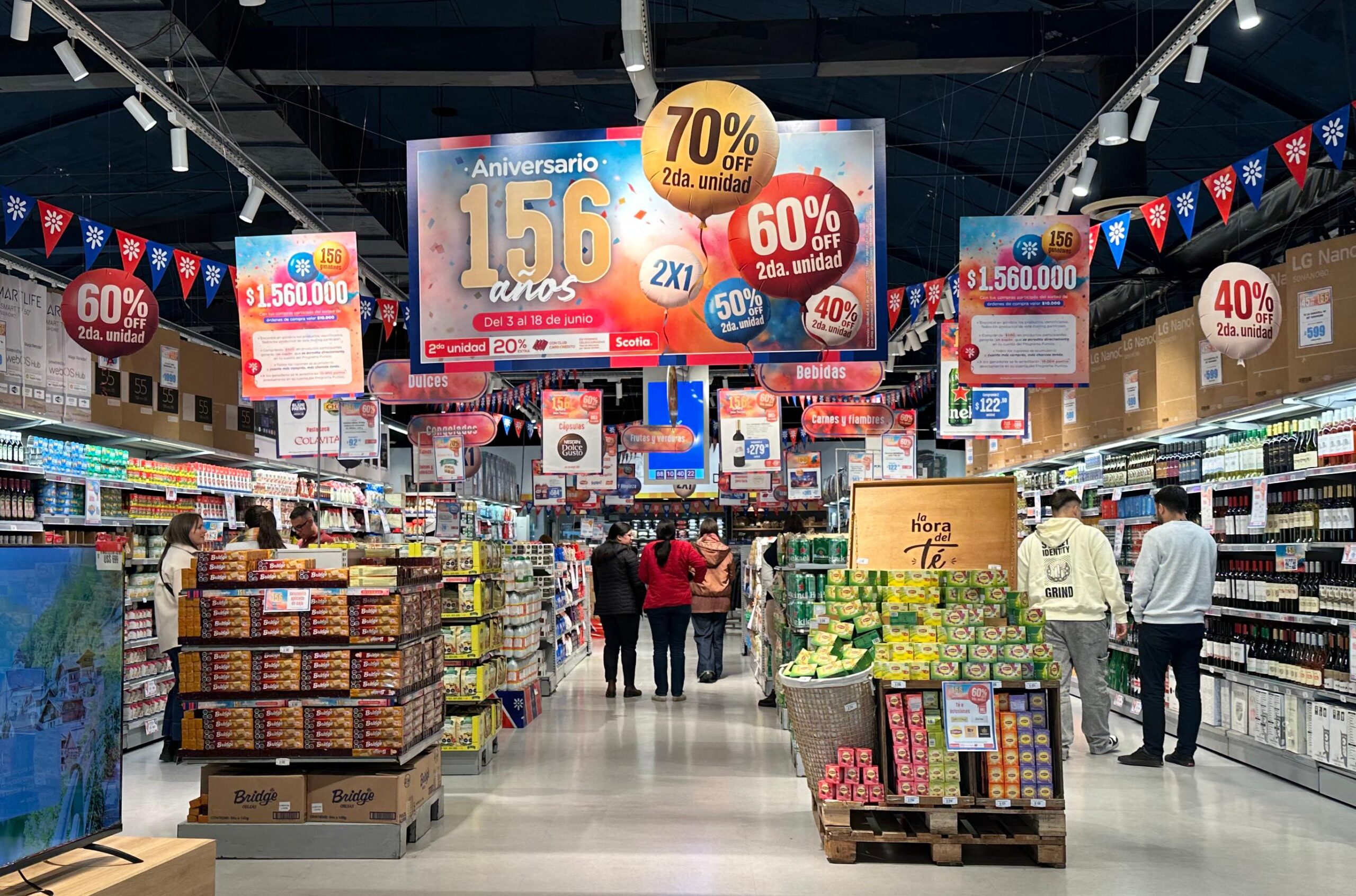 156° aniversario, Tienda Inglesa
