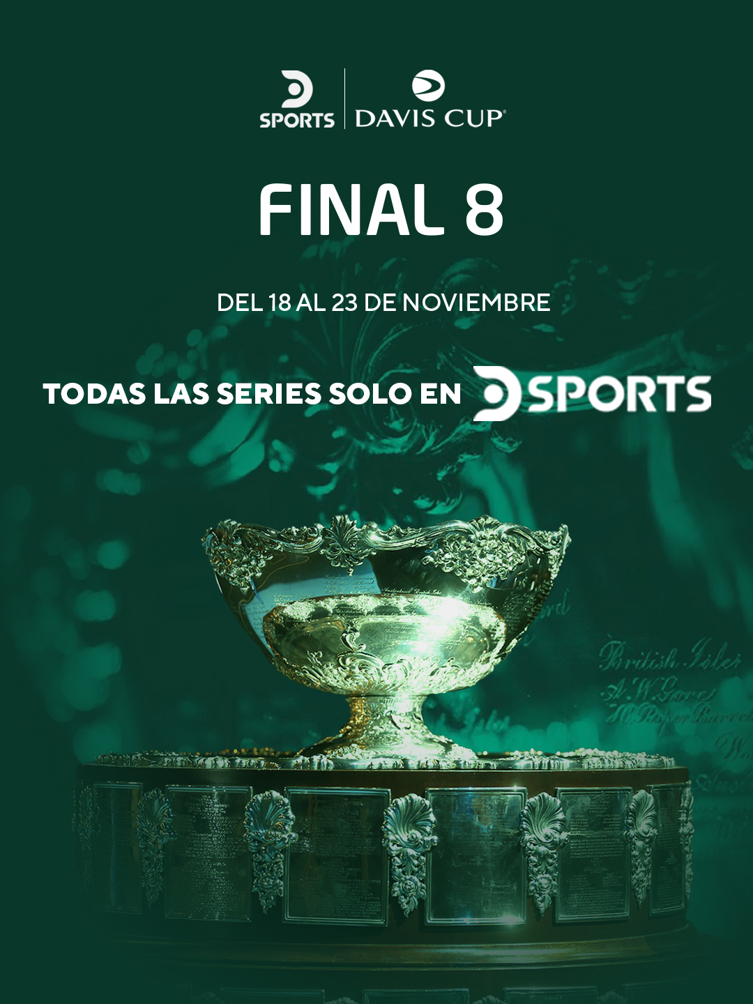 Copa Davis 2025 por DIRECTV: cuándo y dónde ver la definición del certamen