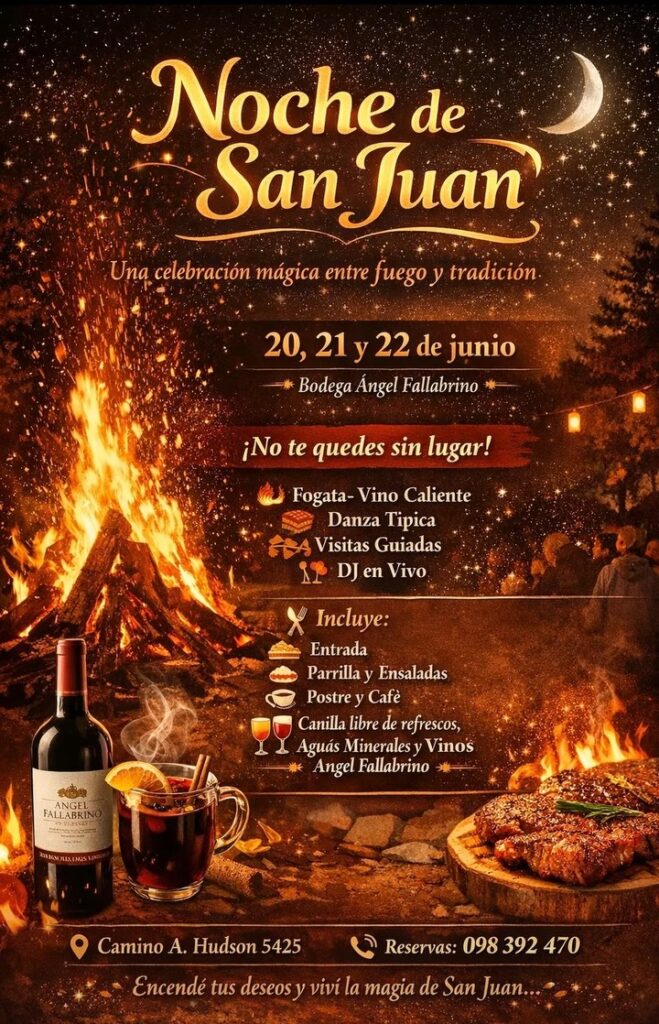 NOCHE DE SAN JUAN en Bodega Ángel Fallabrino