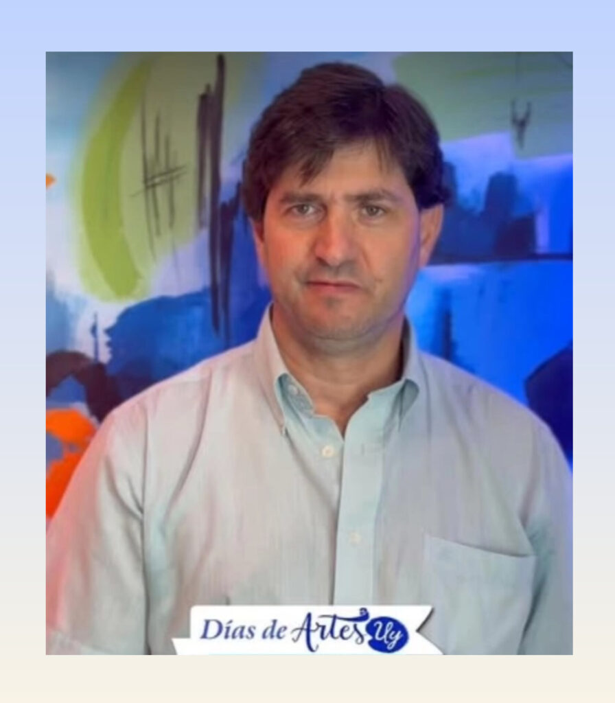 Federico Caldeyro director de Días de ArtesUy/ en su  22as Jornadas de Arte y la mega edición en el Radisson Victoria Plaza Hotel
