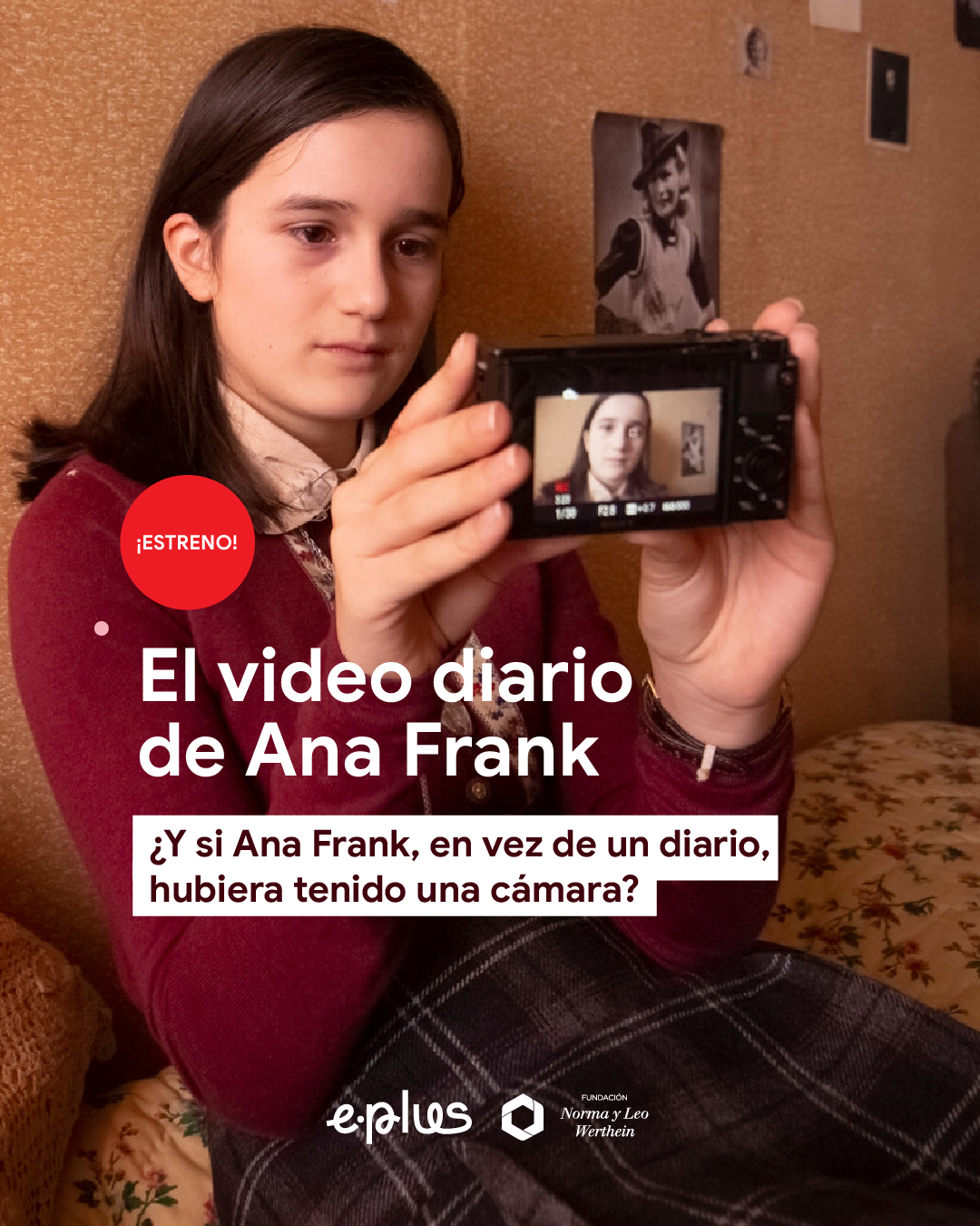 Se estrena “El videodiario de Ana Frank”, la serie que lleva un testimonio histórico a las nuevas generaciones